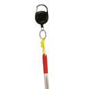 Portable Fly Fishing Tool Carabiner Clip Zinger Retractor Steel Wire 60cm