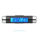 Car Dashboard Digital Clock Backlight Automotive Car LCD Display Thermometer