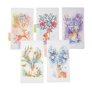 5pcs Plastic Divider Tabbed Paper Notebook Planner Filing Organizer A6