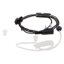 Security Headset/Earpiece Mic for Kenwood Radio Walkie Talkie 2 Pin Kenwood