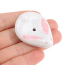 1Pc Ceramic Rabbit Incense Burner Stick Censer Holder Chopstick Rest Table D Hn