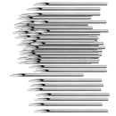 100x 14G Stainless Steel Sterile Body Piercing Needle For Navel Ear Nose Lip