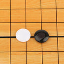 Chinese Gomoku Chess Game Set, Checkers Game Board Foldable for Travel Strategy