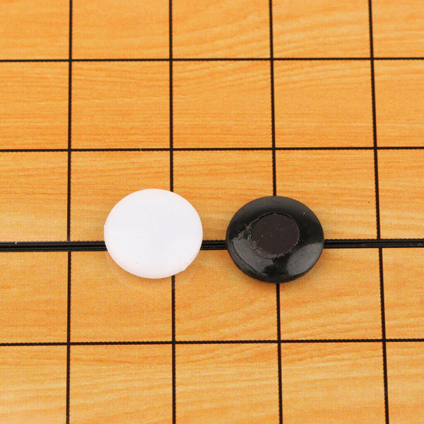 Chinese Gomoku Chess Game Set, Checkers Game Board Foldable for Travel Strategy