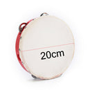 8" Musical Tambourine Tamborine Drum Round Percussion Gift for KTV Party Hot!