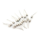 10pcs Glass Tube Fuse Axial Leads 5*20mm 6.3A F6.3A 250V Fast Quick Blow AU. 3c