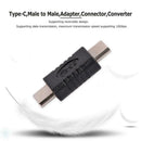 Type-C USB-C Male to Male Extension Coupler Adapter Connector Converter