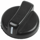 5 PCS Kitchen Black Plastic Gas Stove Cooker Control Knobs F2S4