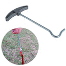 1PC Camping Tent Peg Stakes Extractor Puller Nail Retractor Hook Nail Puller 3c