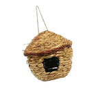 2x Grass Bird Nest Breeding Box Wild Grass Weave Canary Finch Budgie House S
