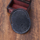 Pocket Travel Hair Comb Brush Men Beard Mustache Palm Scalp Massage Black Fad