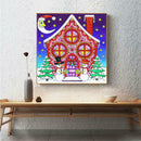 5D DIY Special Shaped Diamond Painting House Cross Stitch Mosaic Craft Kits