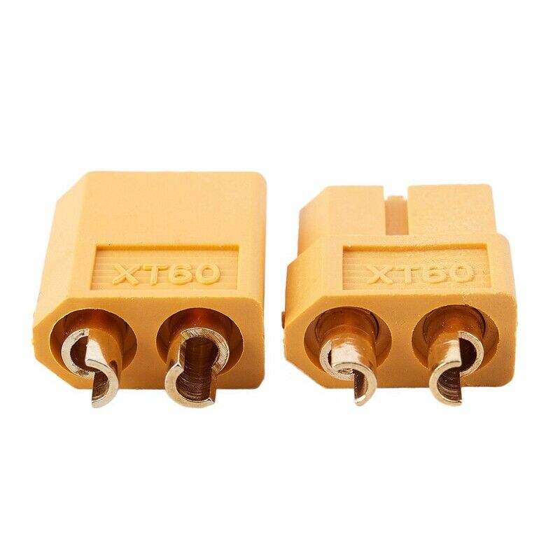 5 x Pairs RC XT60 Male & Female PAIR Battery Connector + Heat Shrink Q7C6