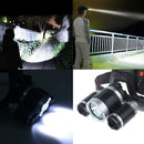Professional LED headlamp head lamp 8000LM 3xT6 incl.2x18650 battery + charg_