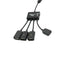 4 in 1 USB Type-C Male to Micro USB Female + 3 USB 2.0 OTG Hub Cable Adapter