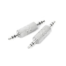 2x 3.5mm Stereo Male Female Connector Audio Headphone Adapter Jack Coupler