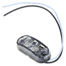 1Pc White 2LED Side Marker Clearance Light Lamp Car Truck Trailer OZ