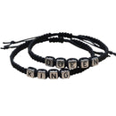 Couple Handmade Bracelets  King And Queen His Her Charm Bracelet Bangle GiftN|