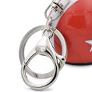 Motorcycle Bicycle Helmet Key Chain Ring Keychain Keyring Key Fob GiftS AU