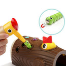 Woodpecker Feeding Game Magnetic Capture Hand Eye Coordination And Fine Mot