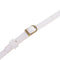 Adjustable PU Leather Handbag Shoulder Bag Strap Replacement White 12mm Wide