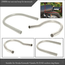 230mm Steel Upturned Rear Seat Frame Hoop Safety Grab Bar Hand Rail for Cafe