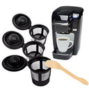 Multifunctional Coffee Filter with Coffee Spoon for Coffee Makers Usef JGI