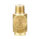 1/4'' NPT Inline Regulator Solid Brass Compressed Air Valve Pressure Tackle