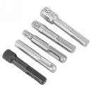 3Pc Sds Plus Steel Socket Adapter 2Pc Sds Socket Hexagonal Extension Electr F9Y7