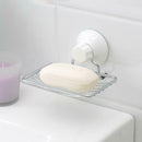 Draining Soap Holder Multifunction Wall Mounted Strong Sucker Bathroom Tray