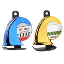 2pcs 12V 110dB Waterproof Motorcycle Truck Loud Snail Siren Horns 510Hz