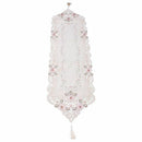 New Table Runner Embroidered Floral Table Cloth Pattern: