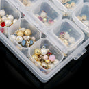 28 Slots Clear Adjustable Diamond Painting Storage Box Case Bead Organiser Gifts
