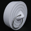 Rubber Bathtub Sink Wash Basin Plug Stopper--Off-White G4A4