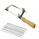 48PCS Saw + JEWELRY TOOLS Set Adjustable Hand Jewelers Saw various blade lengths