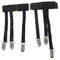 2 Pcs Men Shirt Stays Belt Non-slip Locking Clips  Keep Shirt Tucked Leg Str_