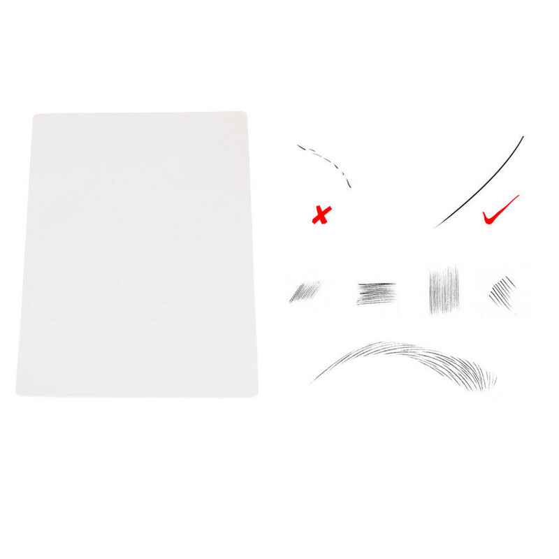 Whit Permanent Makeup Eyebrow Tattoo Practice Skin Micro blading Training Too Gw