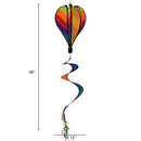 Hot Air Balloon with Curly Tail Wind Spinner Windsock, 4 Pieces, 17 Inch Balloon