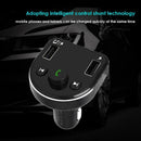4.6A Dual USB Bluetooth Car Charger Phone Auto Charging MP3 Radio Player