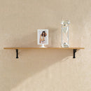 8Pcs European Wall Shelf Bracket Corner Brace Storage Display Book Shelf Rack