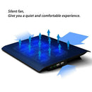 Nuoxi 4 Led High Speed Fans Cooling Pad Notebook Laptop Stand Portable Desk