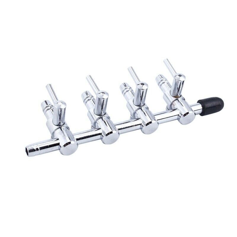 Aquarium Fish Tank Pump Air Flow Tube Pipe Line Control Valve Outlet:5,CoppeK5X5