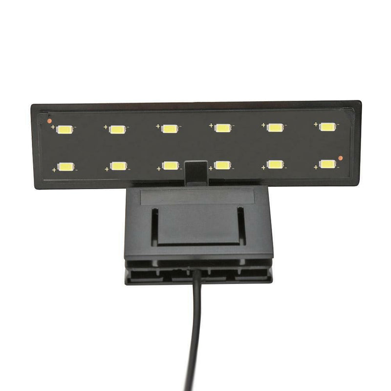 5W LED Waterproof Aquarium Lamp Fish Tank Aquatic Plants Grow Clip Light