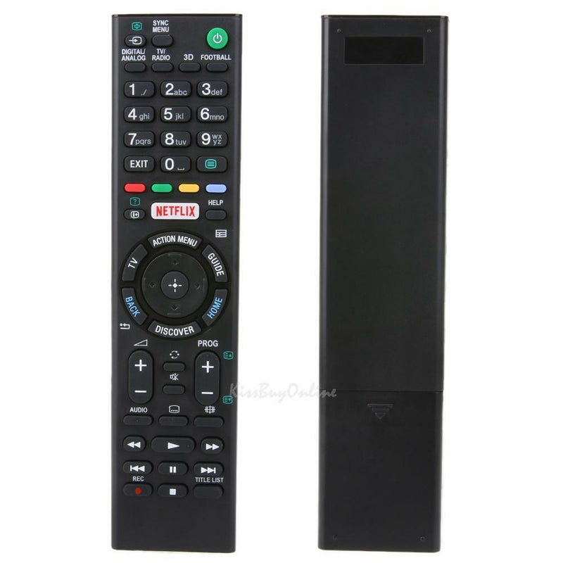 Replacement TV Remote Control for Sony RMT-TX100U KDL-55W800C KDL-75W850C Black