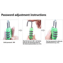 Anti-theft 3 Combination Travel Suitcase Luggage Padlock Digit Push Passwor