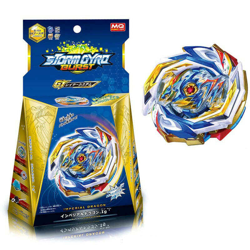 Beyblade burst B-154 DX booster Imperial Dragon .Ig'+ Launcher For Race Fighting