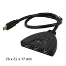 4K 3 Port HDMI Splitter Cable 4K HDMI 1.4 Switch Switcher HUB Adapter for HDTV X