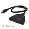 4K 3 Port HDMI Splitter Cable 4K HDMI 1.4 Switch Switcher HUB Adapter for HDTV X
