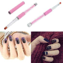 1pcs DIY Tools Pink Color UV Gel For Manicure Salon Styling Nail Art Brushe K3H1