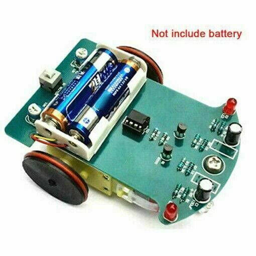 DIY Smart  Robot Car Electronic Assembly Kit With Reduction Motor K D3O5